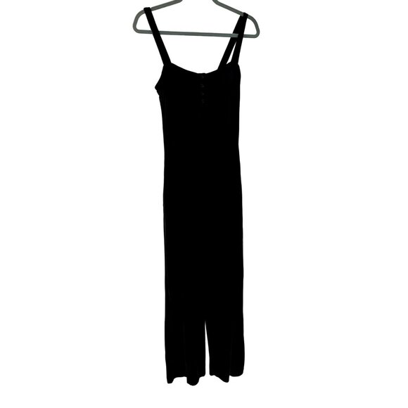 Summersalt The 24‎ Hour Travel Henley Onesie Jumpsuit in Black Size small - Picture 2 of 7